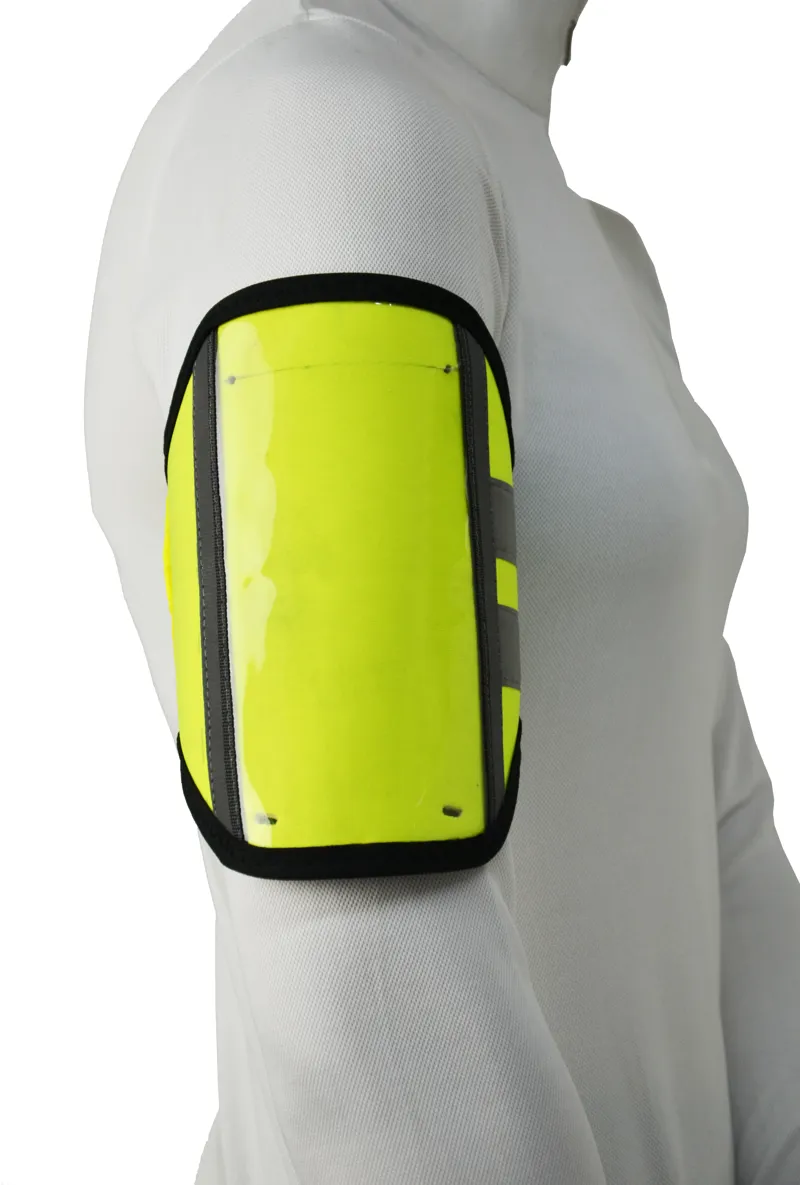 Hy Equestrian Reflector Phone and Key Holder - Yellow-1